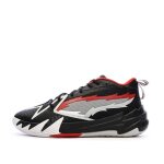 Chaussures de basketball noir / rouge homme puma scoot zeros city