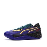 Chaussures de basketball noires / bleu homme puma all - pro nitro crowd craze