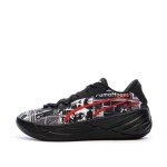 Chaussures de basketball noires homme puma all - pro nitro