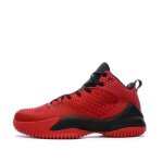 Chaussures de basketball rouge / noir homme peak lou