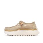 Chaussures beiges / dor�es femme hey dude wally sport mesh