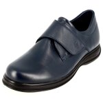Chaussures belym homme de ville mdical en cuir bleu cmb266 45