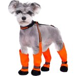 Chaussures pour chien - bottes pour chien avec bretelles - chaussures antid�rapantes antichute et imperm�ables ...