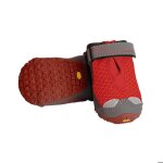 Chaussures pour chien ruffwear grip trex - rouge - 64 mm