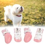 Chaussures pour chiens - shipenophy - lot de 4 - respirantes - antid�rapantes - confortables