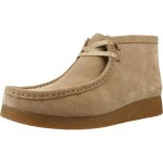 Chaussure clarks modle wallabeeevobt - coleur brun clair