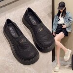 Chaussures confortables femme?sneakers avec plateformerespirantes et légèresidéales pour lété et les ... Chaussures confortables femme?sneakers avec plateformerespirantes et légèresidéales pour lété et les ...