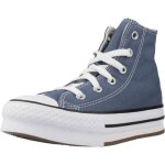 Chaussure converse modle chuck taylor all star eva lift hi - coleur bleu