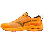 Chaussures de course - mizuno - wave rider gtx - orange - gris - gore - tex