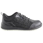 Chaussure de cuisine professionnelle antidrapante - hurry jump - noir - avec lacets et avec protection ...