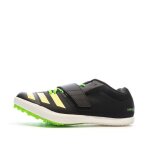 Chaussures dathltisme noire / jaune homme adidas jumpstar