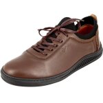 Chaussure derby homme de ville en cuir marron dm034 40