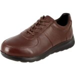 Chaussure derby homme de ville en cuir marron dm615 41