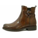 Chaussure femme - bottine - cinzia soft - marron - zip Chaussure femme - bottine - cinzia soft - marron - zip