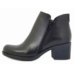 Chaussure femme - bottine - osvaldo pericoli - noir - double zip