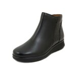 Chaussure pour femme - bottine - pitillos - cuir souple - semelle amovible