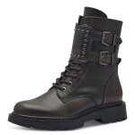 Chaussure femme - bottine - tamaris - marron foncé - zip Chaussure femme - bottine - tamaris - marron foncé - zip