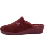 Chaussure femme - cinzia soft - mule ? velours rouge Chaussure femme - cinzia soft - mule ? velours rouge