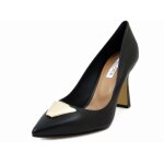 Chaussures femme - escarpin - osvaldo pericoli - cuir - noir