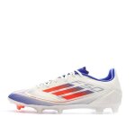 Chaussures de foot blanc / bleu adulte adidas f50 league fg / mg Chaussures de foot blanc / bleu adulte adidas f50 league fg / mg