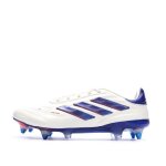Chaussures de foot blanc / bleu homme adidas copa pure 2 elite sg