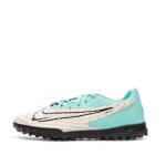 Chaussures de foot blanc / vert homme nike phantom gx academy tf