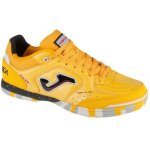 Chaussures de foot en salle - joma - top flex 24 topw in - jaune - cuir fleur - indoor