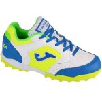 Chaussures de foot turf - joma - top flex jr 24 tpjw tf - blanc - cuir synth�tique - amorti et adh�rence ...