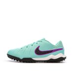 Chaussures de foot turquoise enfant nike legend 10 academy tf