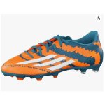 Chaussures de football - adidas - messi 10. 3 fg - orange - moul�s - respirantes