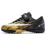 Chaussures de football à crampons courts pour enfant ecelen ? antidérapantes et respirantes ? noir Chaussures de football à crampons courts pour enfant ecelen ? antidérapantes et respirantes ? noir