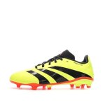 Chaussures de football jaunes / noires / rouges garon adidas predator