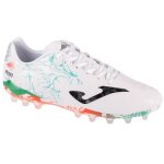 Chaussures de football - joma - super copa 24 supw ag - cuir synth�tique - blanc - terrain gras