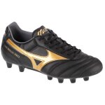 Chaussures de football - mizuno - morelia ii pro fg - cuir fleur - noir - adulte