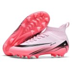 Chaussures de football unisexes pour gazon ecelen - antidérapantes et résistantes - crampons longs - ... Chaussures de football unisexes pour gazon ecelen - antidérapantes et résistantes - crampons longs - ...