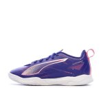 Chaussures de futsal violettes / roses garon puma ultra 5 play