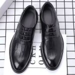 Chaussures habilles homme cuir noir?derby classique  lacets?chaussures de ville lgantes pour mariagebureau ...