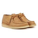 Chaussures  lacets en cuir miel pour hommes - eur 43