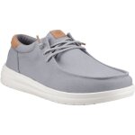 Chaussures mocassins pour hommes en coton gris monument