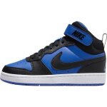 Chaussures - nike court borough mid 2 - bleu - cuir durable - cupsole avec amorti eva