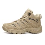 Chaussures de randonnée homme respirant antidérapant bottes de trekking pour marche en plein air - beige ... Chaussures de randonnée homme respirant antidérapant bottes de trekking pour marche en plein air - beige ...
