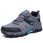 Chaussures de randonn�e homme - trekking outdoor - imperm�able - respirant confortable - gris