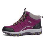 Chaussures de randonn�e - trekking outdoor - chaussures de voyage - antid�rapant - respirant - violet ...