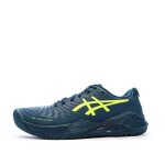 Chaussures de running bleu / jaune homme asics challenger