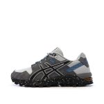 Chaussures de running grises / bleu homme asics citrek