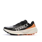 Chaussures de running noires / roses homme adidas agravic speed