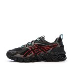 Chaussures de running noires / rouges homme asics quantum