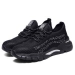 Chaussures de s�curit� hommes femmes acier sneakers baskets en acier l�ger respirant confortable chaussures ...