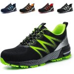 Chaussures de scurit hommes femme basket de securite lgre confortable chaussures de travail respirantes ...