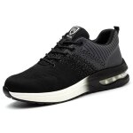 Chaussures de s�curit� homme femme legere embout acier antid�rapant basket securite - noir gris - chaussures ...